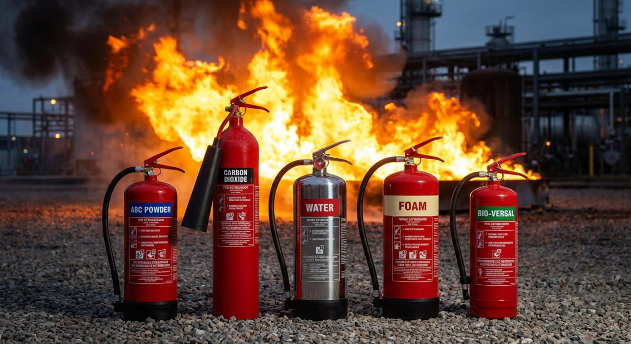 انواع کپسول آتش نشانی