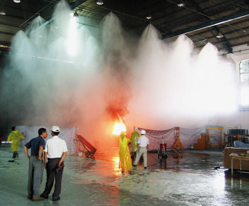 سیستم اطفا حریق اتوماتیک آبی