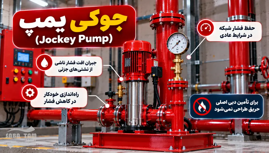 طریقه نصب پمپ آتش نشانی